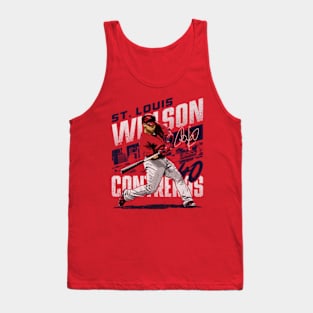 Willson Contreras St. Louis City Name Tank Top